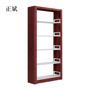正斌学校图书馆书架阅览室书籍室铁皮家用落地定制资料档案架钢制书架