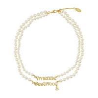 Vivienne Westwood新款优雅气质女式镀金项链时尚百搭轻奢简约通勤首饰