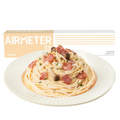 空刻奶油培根配白葡萄酒提香意面270g*3 西式意面拌面方便速食