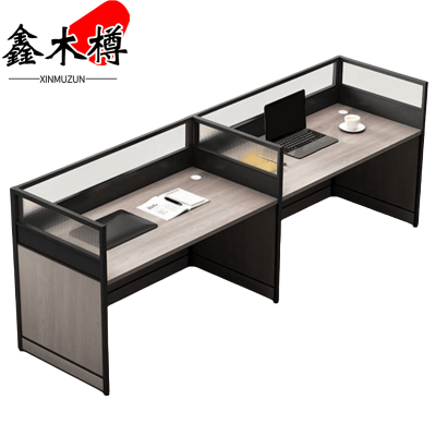 鑫木樽屏风工位双人位张