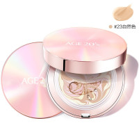 AGE20'S爱敬气垫bb霜 水粉霜持久保湿遮瑕膏 粉底/遮瑕全能气垫粉盒12.5g*2 23#自然白