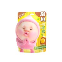 屁桃清新口气薄荷糖水果茶糖宝宝小众可爱糖果提神伴手礼网红喜糖