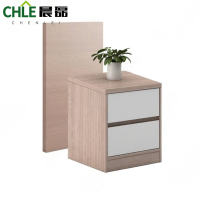 晨磊 床头柜(含背板)500mm套