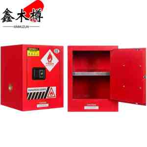 鑫木樽红色防爆柜4加仑台