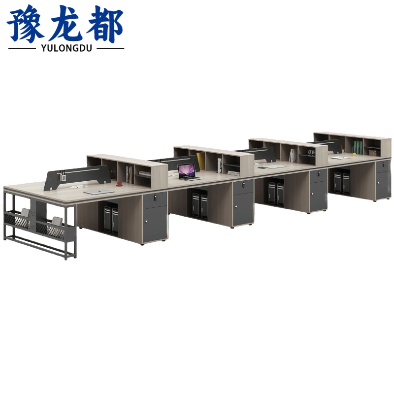 豫龙都 办公桌子 八人 张