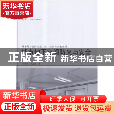 正版 城市地下空间防火与安全 朱合华,闫治国著 同济大学出版社
