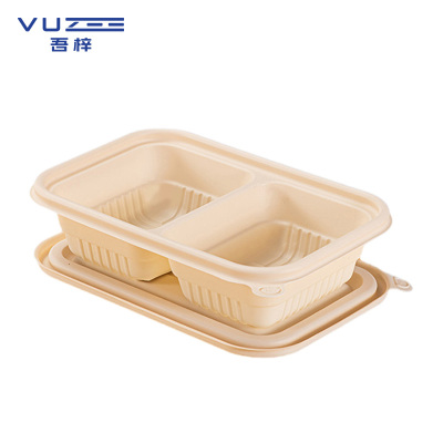 吾梓 一次性餐盒 500ml方-2G300套 箱
