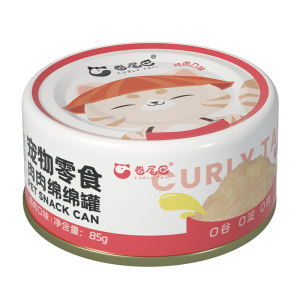 卷尾巴猫罐头猫零食鸡胸肉南极磷虾高汤补水罐补充营养成幼猫湿粮