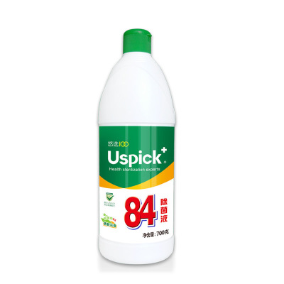 Uspick+悠选84除菌液700g居家消毒水消毒剂 杀菌洁厕地板清洗