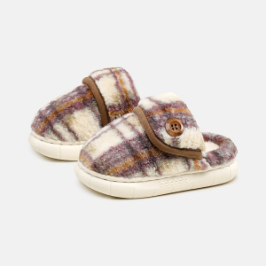 巴拉巴拉儿童棉拖鞋男童2025冬季新款宝宝室内加绒保暖女童家居鞋