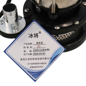 冰将 潜水泵220v不锈钢清水泵 台