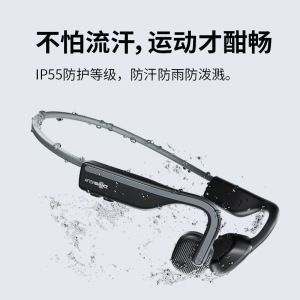 韶音 OpenMove骨传导蓝牙耳机运动耳机跑步骑行耳机S661 -神秘灰
