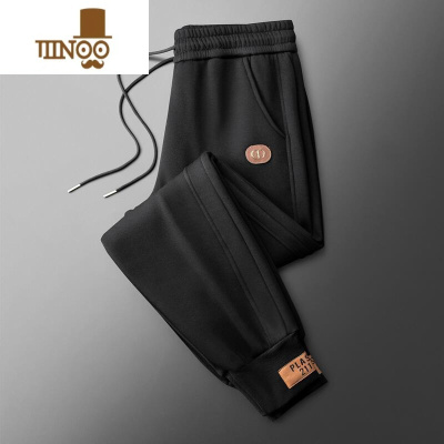 YANXU干活穿的裤子男人耐磨脏劳保上班工作服款休闲运动卫裤宽松