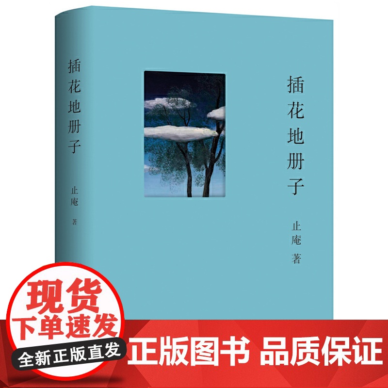 插花地册子 止庵 北京十月文艺出版社 正版书籍