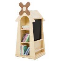 华森葳教育用品风车四面旋转书架