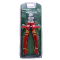 长鹿VDE绝缘电工斜嘴钳 6” 把