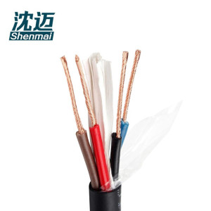 沈迈 铜芯软电缆 ZR-YJVR-0.6/1KV-4*16mm² /米