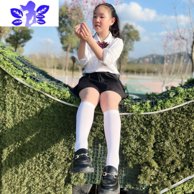 ideamini春秋薄款中筒男女学生学院风半筒jk黑白杠色小腿袜瘦腿女童潮