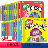 [正版]全20册 3d奇妙洞洞书猜猜我是谁0-1-2-3岁宝宝启蒙认知早教书婴幼儿智力开发书儿童撕不烂手指洞洞翻翻书专