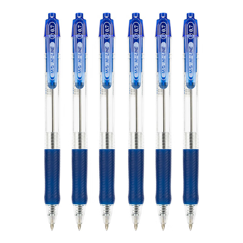 晨光 M&G 圆珠笔 BP-8106 0.7mm (蓝色) 12支/盒 (大包装) 盒