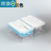 敬平免搓洗手搓香皂盒创意多功能沥水收纳盒家用滚轮式自动起泡肥皂盒 蓝色+灰色