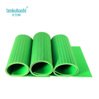 天空桥 高压绝缘垫 绿色条纹 35kv 10mm*1米*10米 卷