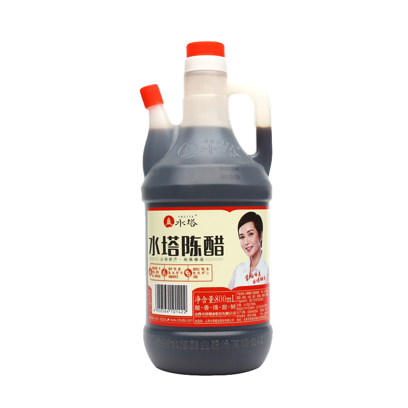 水塔陈醋800ml壶装山西特产粮食酿造凉拌食用醋