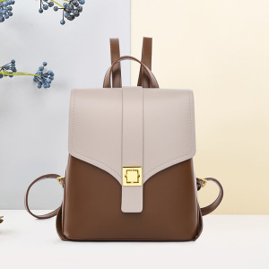 Ceba2023新款感双肩包女时尚简约大容量休闲旅行背包