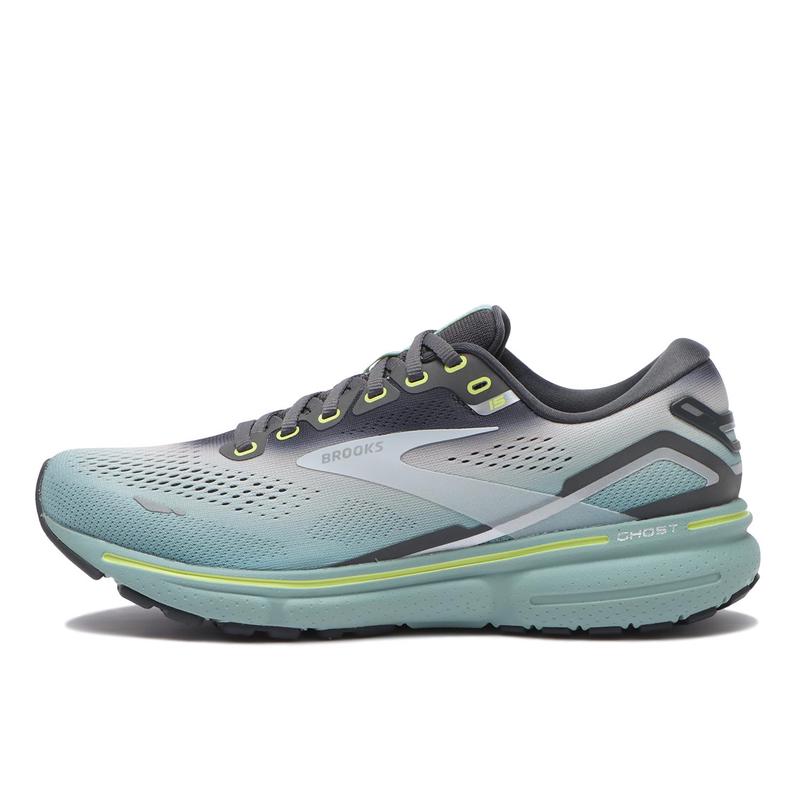 Brooks/布鲁克斯Ghost缓震透气跑鞋男日常训练竞速灰黑跑步鞋