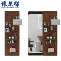 豫龙都挂衣板木质个