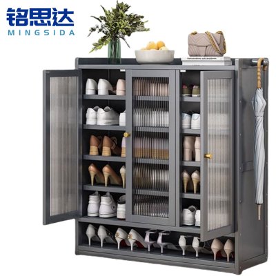 铭思达鞋柜三门七层个