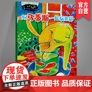 正版 小小艺术家 与马蒂斯一起玩色彩 3-6-12岁儿童艺术启蒙书籍 美术教学 少儿画画入门 湖南美术出版社