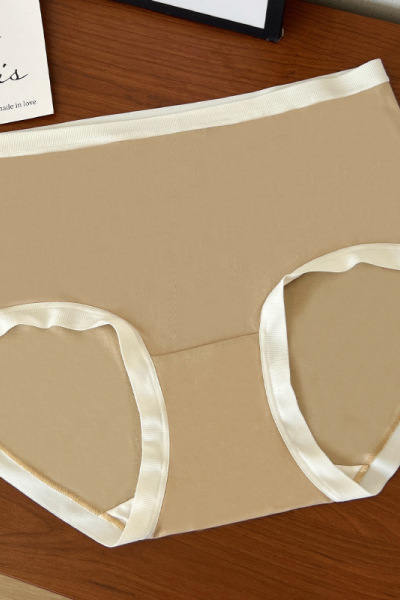 100支长绒棉女士内裤厂家高端高支柔软舒适均码女性三角裤头