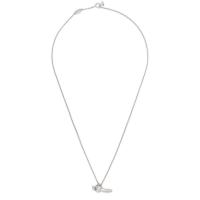 Vivienne Westwood女式银色简约项链精致吊坠可调55厘米日常通勤饰品
