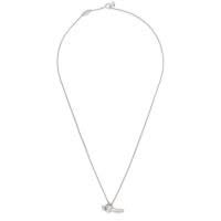Vivienne Westwood女式银色简约项链精致吊坠可调55厘米日常通勤饰品