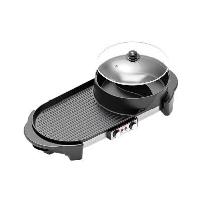 康佳电烧烤炉58cm多功能烤涮一体锅KEG-W180B