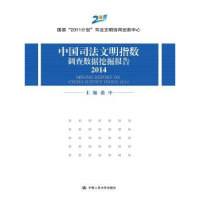 音像中国司法文明指数调查数据挖掘报告:2014张中主编