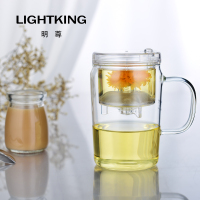 KAMJOVE/金灶 明尊 S系列 玻璃茶杯 飘逸杯 耐热玻璃茶具 冲茶器 内胆泡茶壶 泡茶杯 个人杯 玻璃杯 办公家用