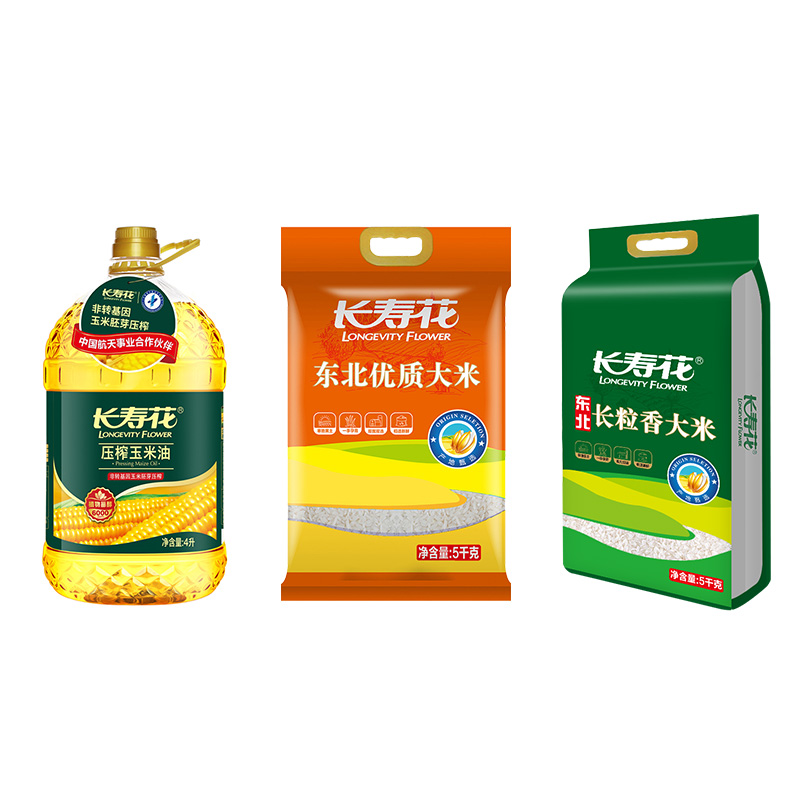 长寿花 200元档套餐A(2米1油)10kg+4L