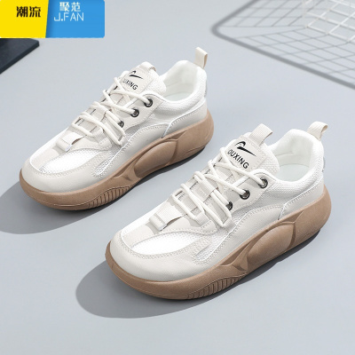 聚范凉鞋女夏季2023罗马包头休闲网面透气时尚小白鞋百搭外传凉拖鞋子