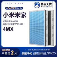 适配小米空气净化器滤网4MAX[除醛原机同款]套装