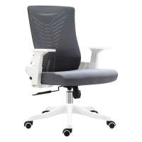 翌嘉 YJ-20091 办公椅人体工学椅会议椅 白色转椅