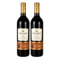 双支 Mountfei法国原酒进口红酒金标甜红葡萄酒