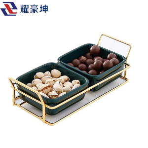 耀豪坤 二格水果盘YHP11/个