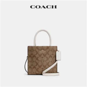 [香港直邮]蔻驰COACH 经典标志帆布迷你CALLY琴谱包斜挎包5693