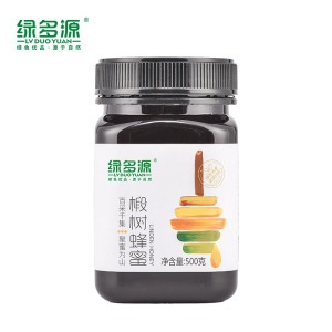 绿多源宁夏生态椴树蜜500克/瓶美味蜂蜜