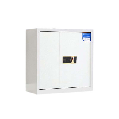 鑫升顺保密柜财务档案柜文件柜办公室资料储物柜保险柜电子密码国保锁矮柜白色-指纹密码锁