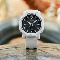 CASIO官方旗舰店卡西欧手表女新款baby-g黑白熊猫限量户外休闲大表盘防水限量电子石英运动日韩女表BGA-310