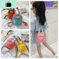 儿童斜挎包时尚小包潮可爱男女童单肩手提包百搭小学生女孩帆布包NEW LAKE