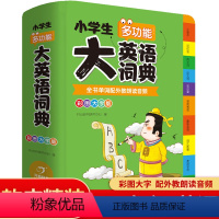 [正版]小学生多功能大英语词典彩图大字版小学1-6年级通用全书单词配外教朗读音频小学大词典英语单词儿童训练大字典解释书